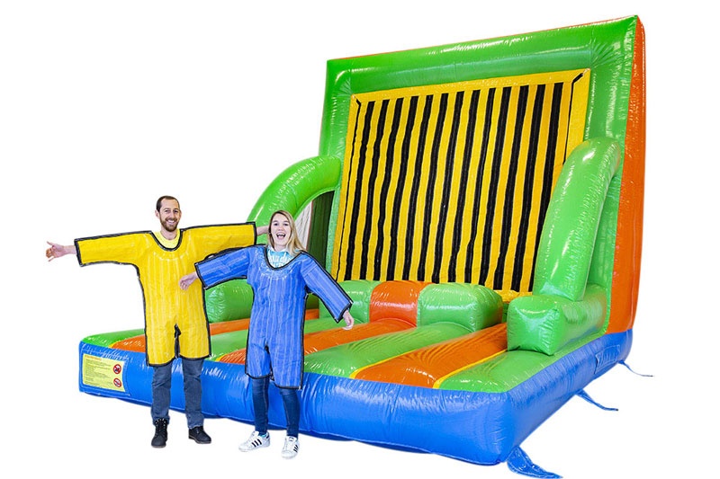 SG065 Adults kids inflatable Velcro Wall attraction sport games