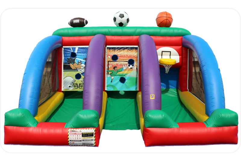 SG080 High Quality PVC Popular 3 in 1 Sports Game Inflatable