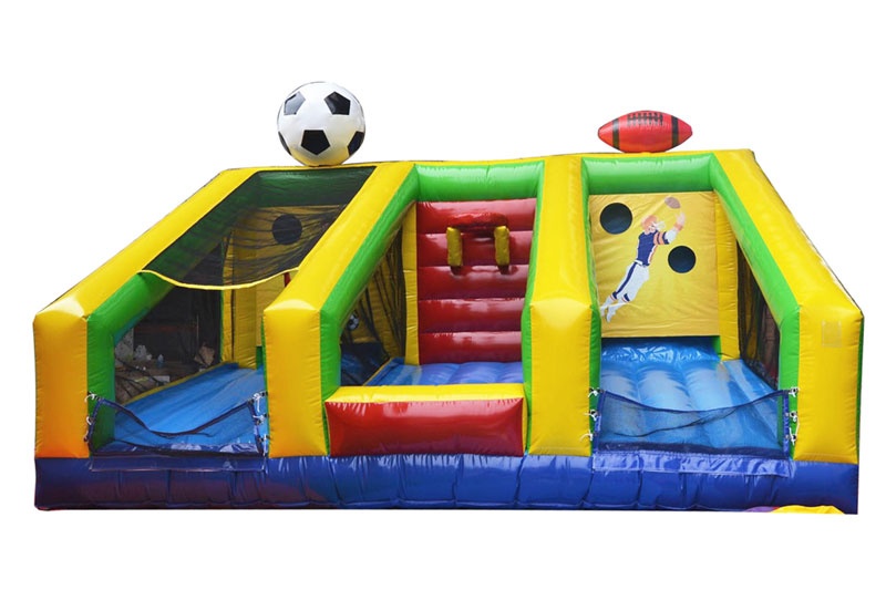 SG087 3in1 Inflatable Football BasketBall Shooting Game