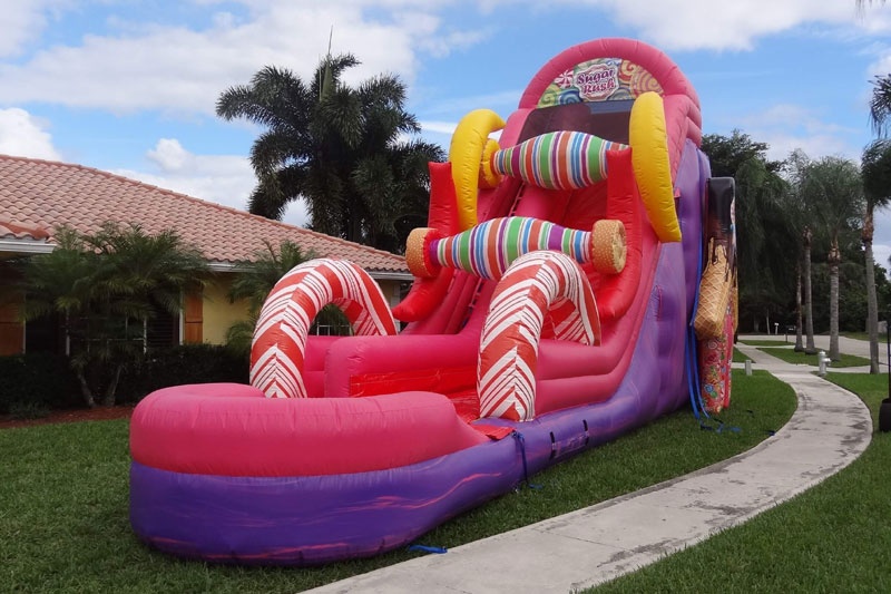 WS005 Sugar Rush 25ft Tall Inflatable Water Slide
