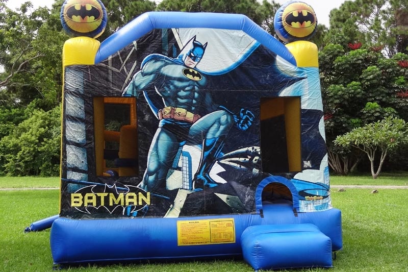 WJ118 6in1 Batman Inflatable Combo Slide Bounce House