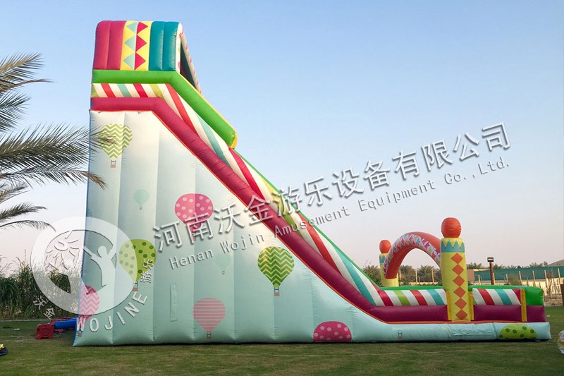 DS001 Giant Girls 36ft Air Balloon Inflatable Slide Dry