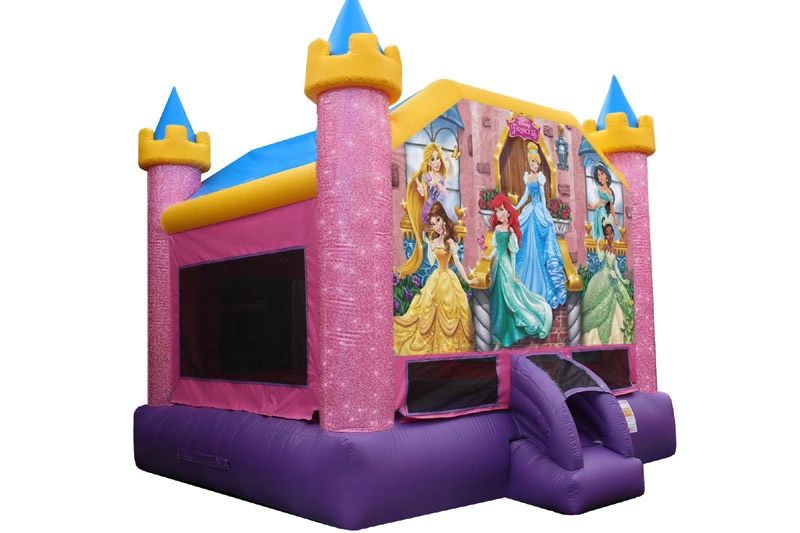 WJ103 Princess Inflatable Bounce House Jumping Castle