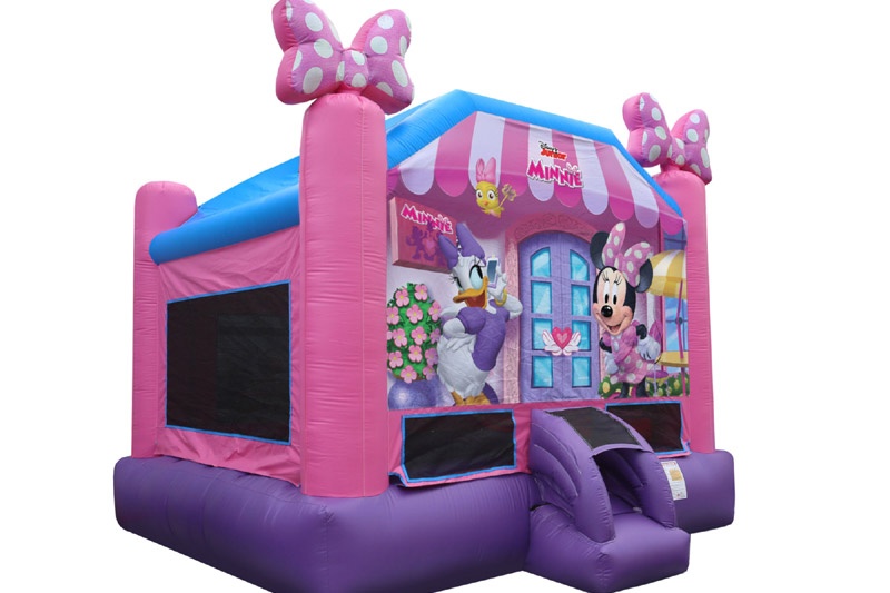 WJ106 Minnie Mouse Inflatable Bounce House Jumping Castle