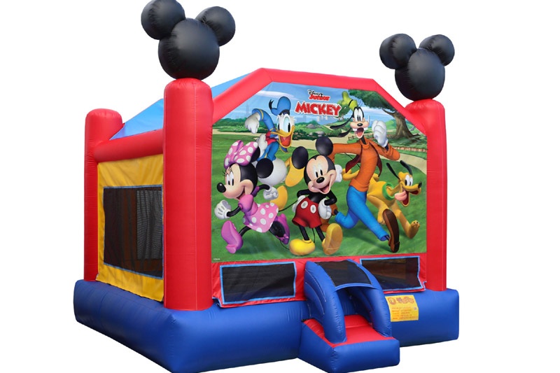 WJ097 Mickey Mouse Inflatable Bounce House Jumping Castle