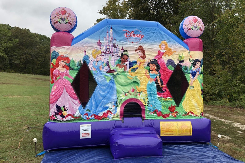 WB026 Princess Inflatable Bounce House Jumping Castle