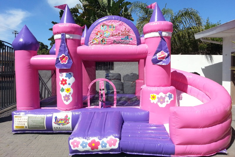 WJ077 Fairy Tale Princess Toddler Inflatable Combo Bounce Slide