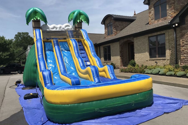 WS073 Tropical Inflatable Water Slide Factory Wholesale Price