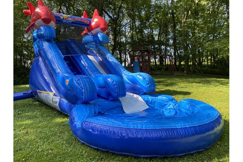 WS075 Lil' Kahuna Inflatable Water Slide
