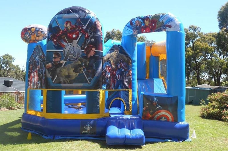 WB007 Avengers 5 in 1 Combo Inflatable Combo Bonce House