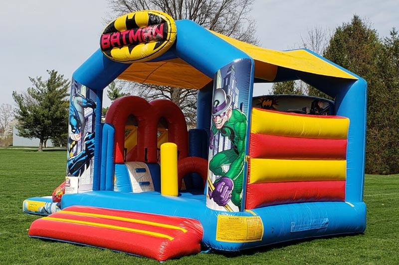 WJ122 Batman Interactive Inflatable Combo Bounce House