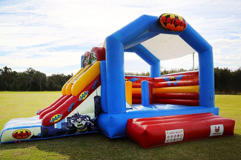 WJ125 Batman Inflatable Combo Bounce Slide Jumping house