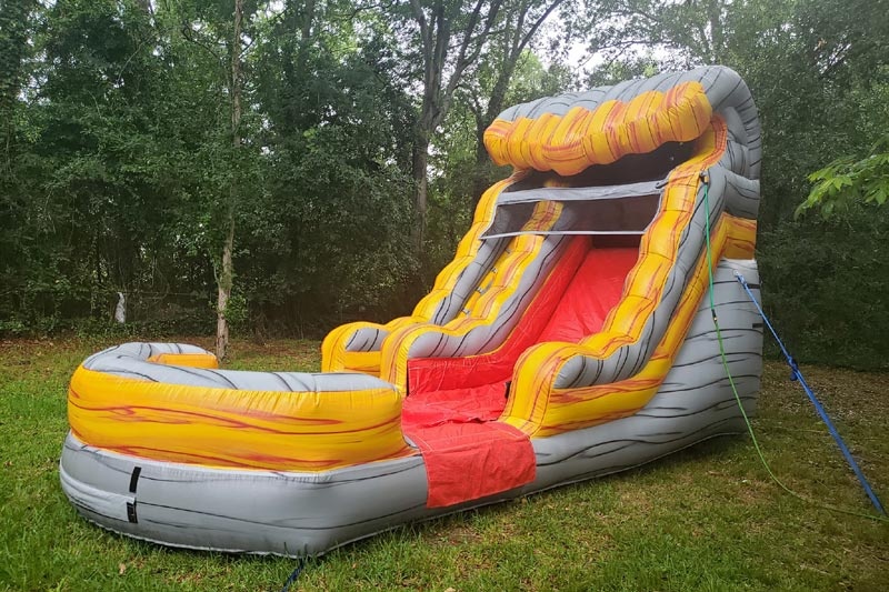 WS082 14ft Volcano Rush Inflatable Water Slide