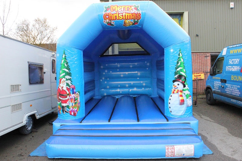 WB078 Christmas Theme Kids Inflatable Bounce House