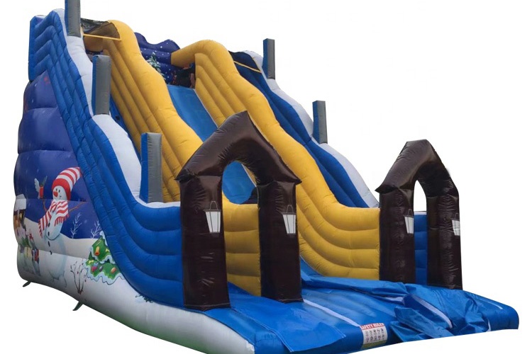 DS043 Christmas Outdoor Commercial Kids Inflatable Slide for Sale