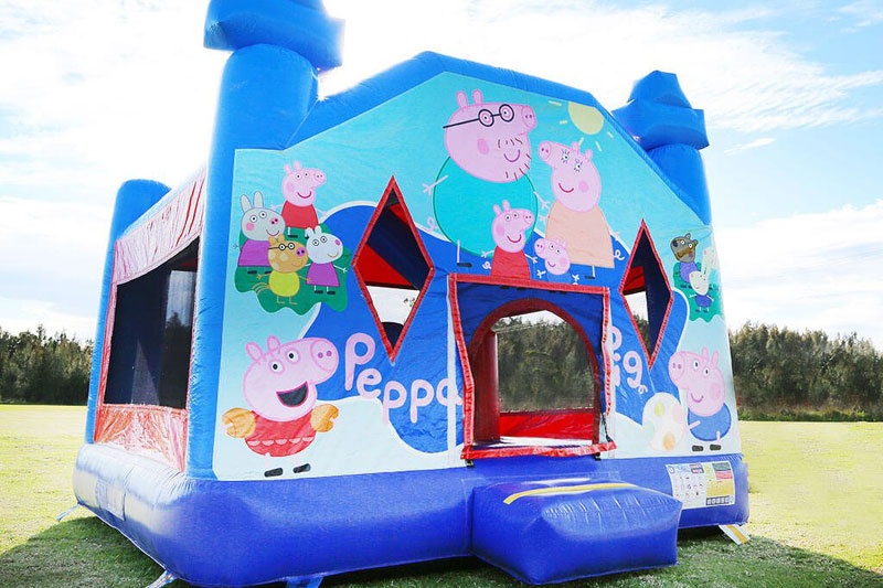 WB028 Peppa Pig Inflatable Bounce House Jumping Castle