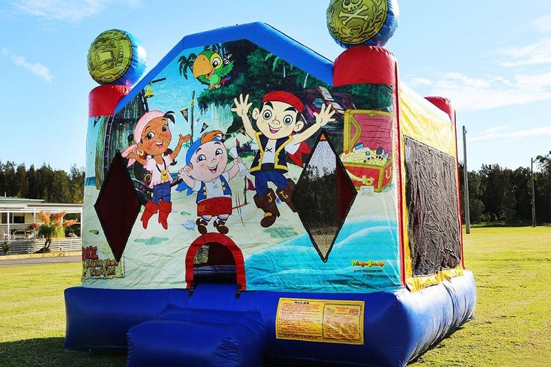 WB032 Jake And The Neverland Pirates Inflatable Bounce House