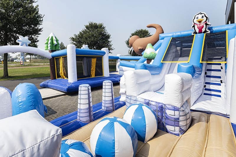 MC196 Frozen Inflatable Bounce World Park Fun City