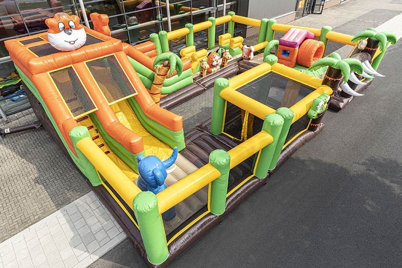 MC198 Jungle Inflatable Bounce World Park Fun City