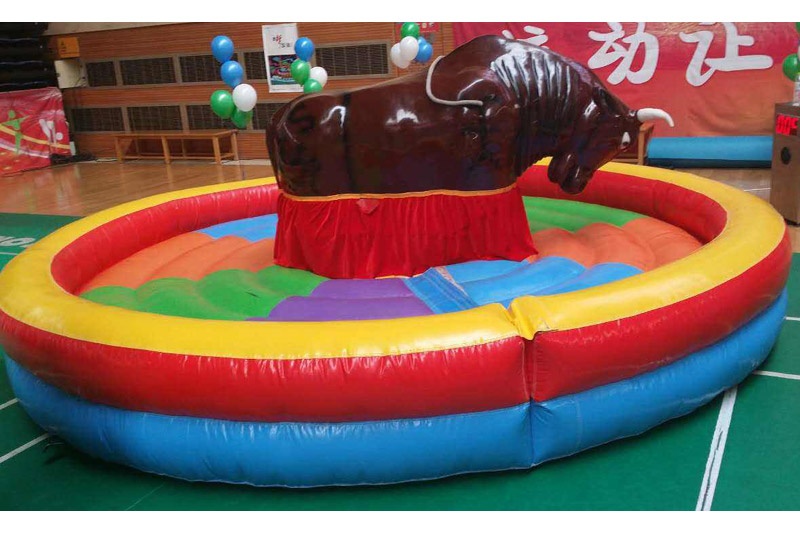SG005 Mechanical Bull Rides Inflatable Interactive Game