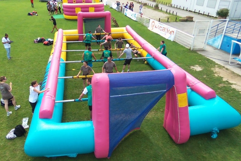 SG032 Baby-Foot Inflatable Human Foosball Game Soccer Field