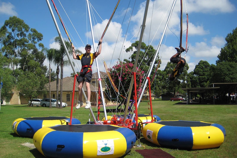 SG089 Factory Wholesale Inflatable Ultimate Bungee Trampoline