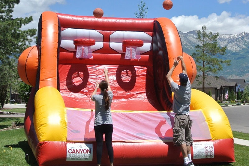 SG094 Huge Inflatable Double Shot Basketball Sports Game