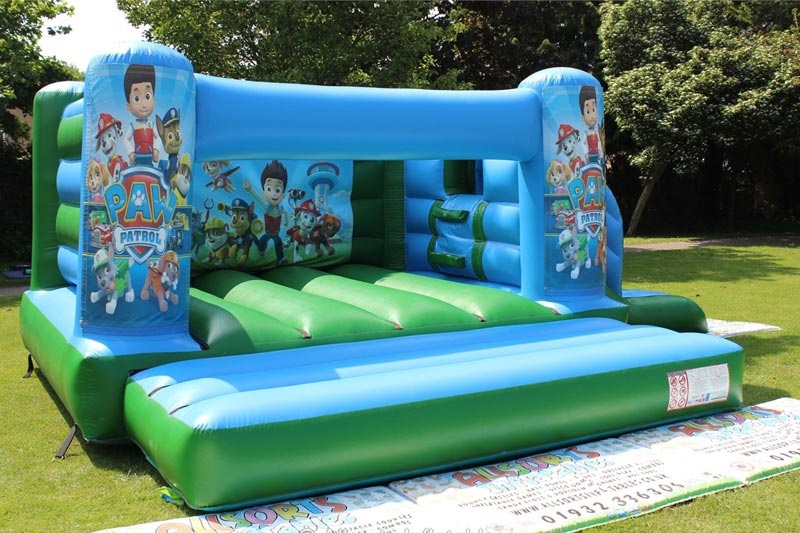 WB122 Paw Patrol Bounce House Inflatable Castle Slide