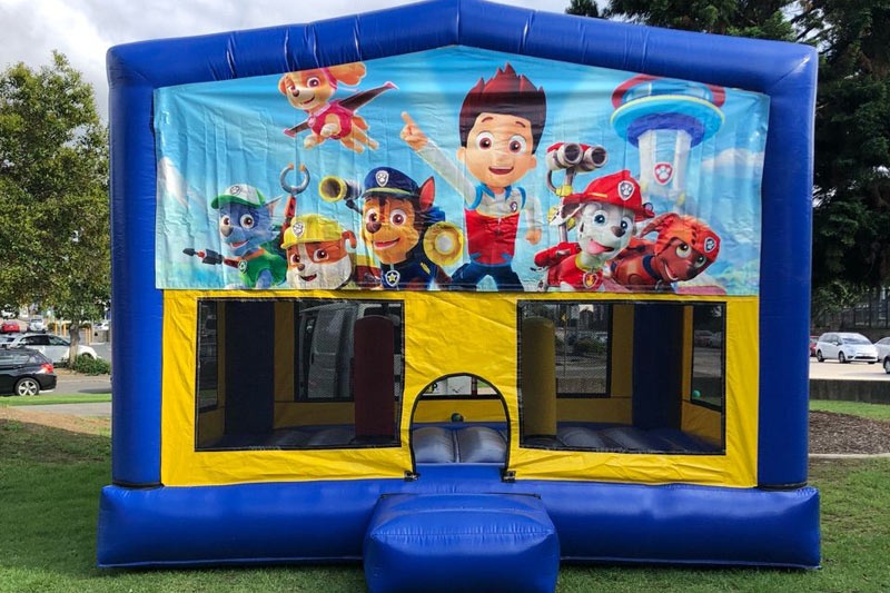 WB124 Paw Patrol Module Jumper Inflatable Bounce House Moonwalk