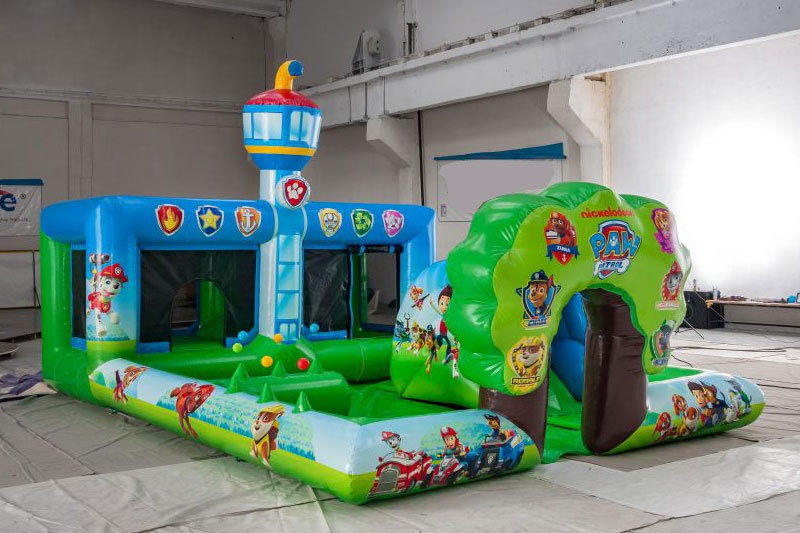WB126 Paw Patrol Playzone Inflatable Bounce House
