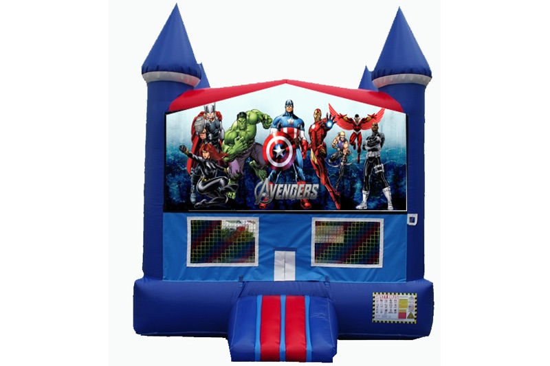 WB115 Avengers Inflatable Bounce House Jumping Castle