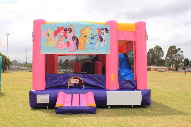 WB114 My Little Pony Jumping Castle Inflatable Combo
