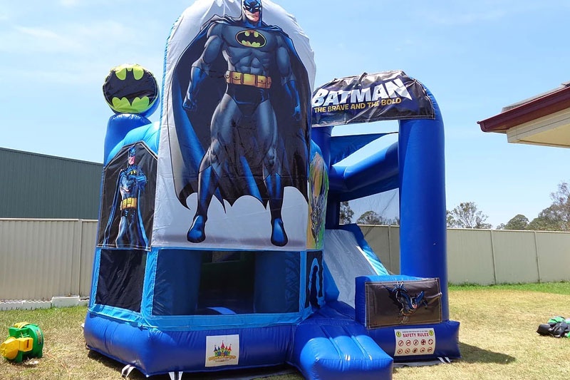 WB129 Batman 5 in 1 Inflatable Combo Slide Jumping Castle