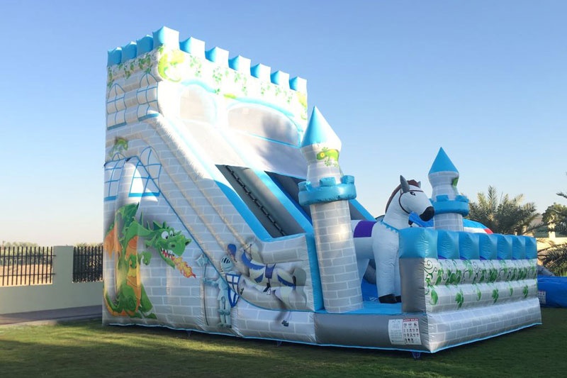 DS065 24FT Prince Castle Slide Inflatable Dry Slide