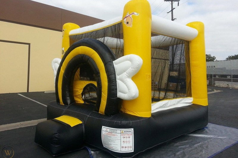 WB148 Bumble Bee Inflatable Bounce House Moonwalk Jumping Castle