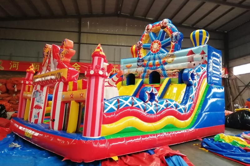 WJ057 Ferris Wheel Park Fun City Inflatable Bouncy Castle