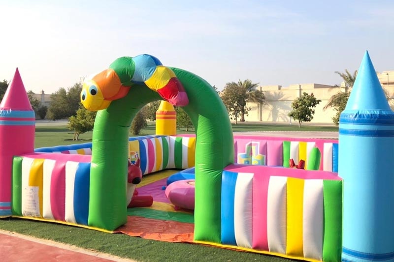 WB165 Soft Play Area Kids Inflatale Bounce House
