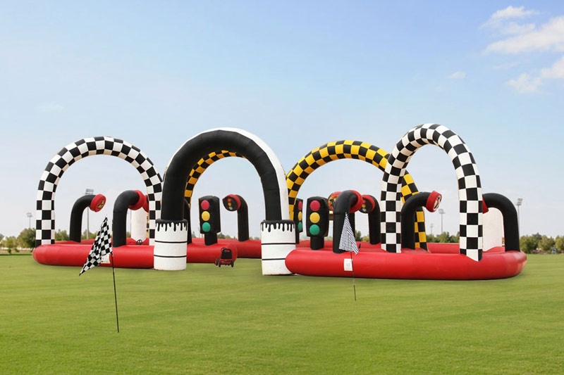 SG108 Kids Car Inflatable Race Track Sport Games