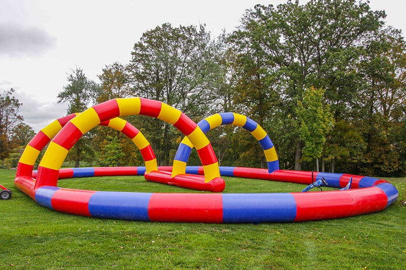 SG123 Outdoor Rainbow Inflatable Race Track Sport Games