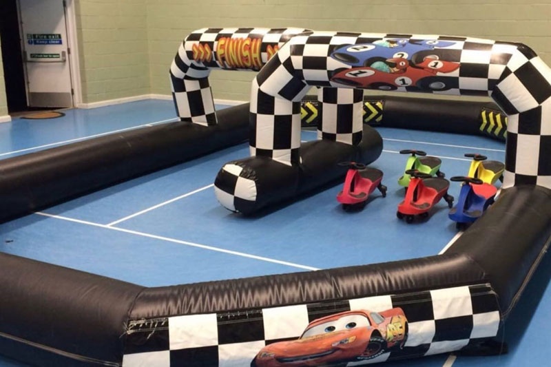 SG126 Outdoor Indoor Didicar Inflatable Race Track