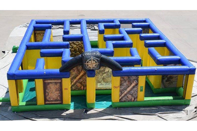 SG131 Outdoor Inflatable Maze Obstacles Games
