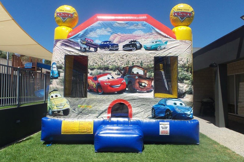 WB174 Disney Cars Kids Inflatable Bounce House Jumping Castle