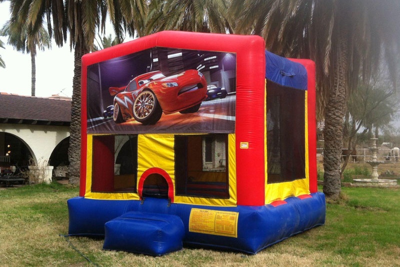 WB128 Disney Cars Kids Inflatable Bounce House Jumping Castle