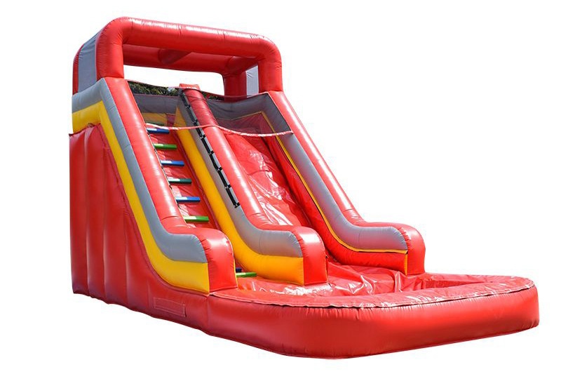 WS126 Outdoor Red inflatable water slide