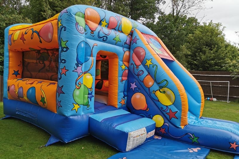 WB178 Fun time Balloon Inflatabale Bounce House with Slide