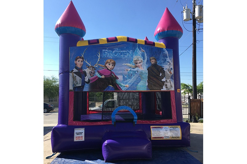 WB184 Frozen Bounce House Inflatabale Jumping Castle