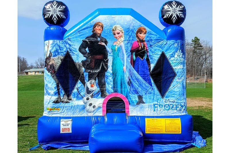WB191 Disney Frozen Inflatable Bounce House