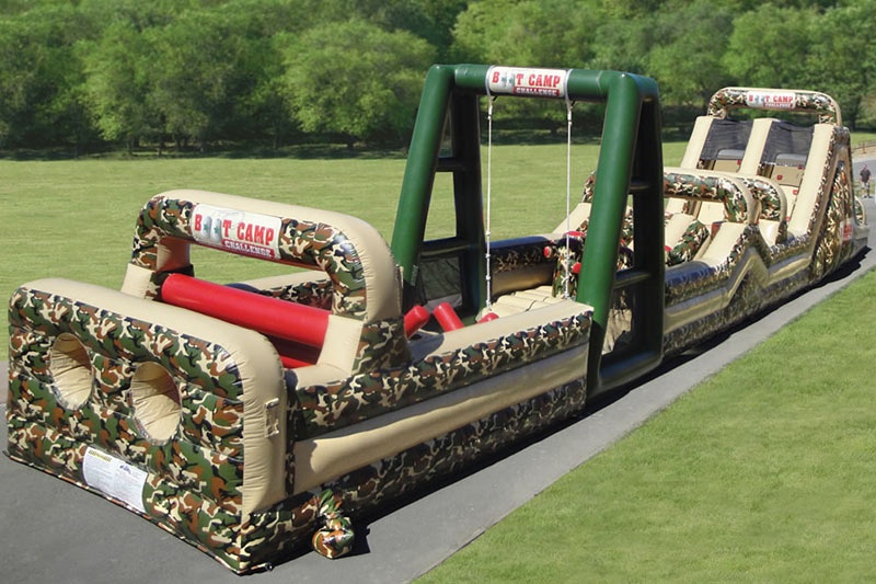OC051 85ft Military Obstacle Course Inflatable Sport Games