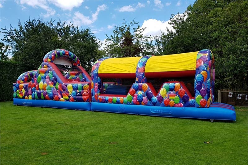 OC104 46ft Party Assault Inflatable Obstacle Course