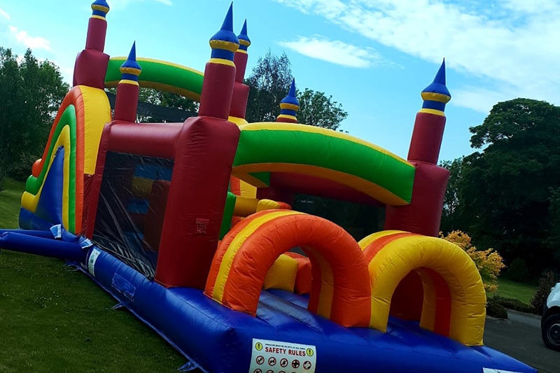 OC118 40ft Kingdom Castle Inflatable Obstacle Course